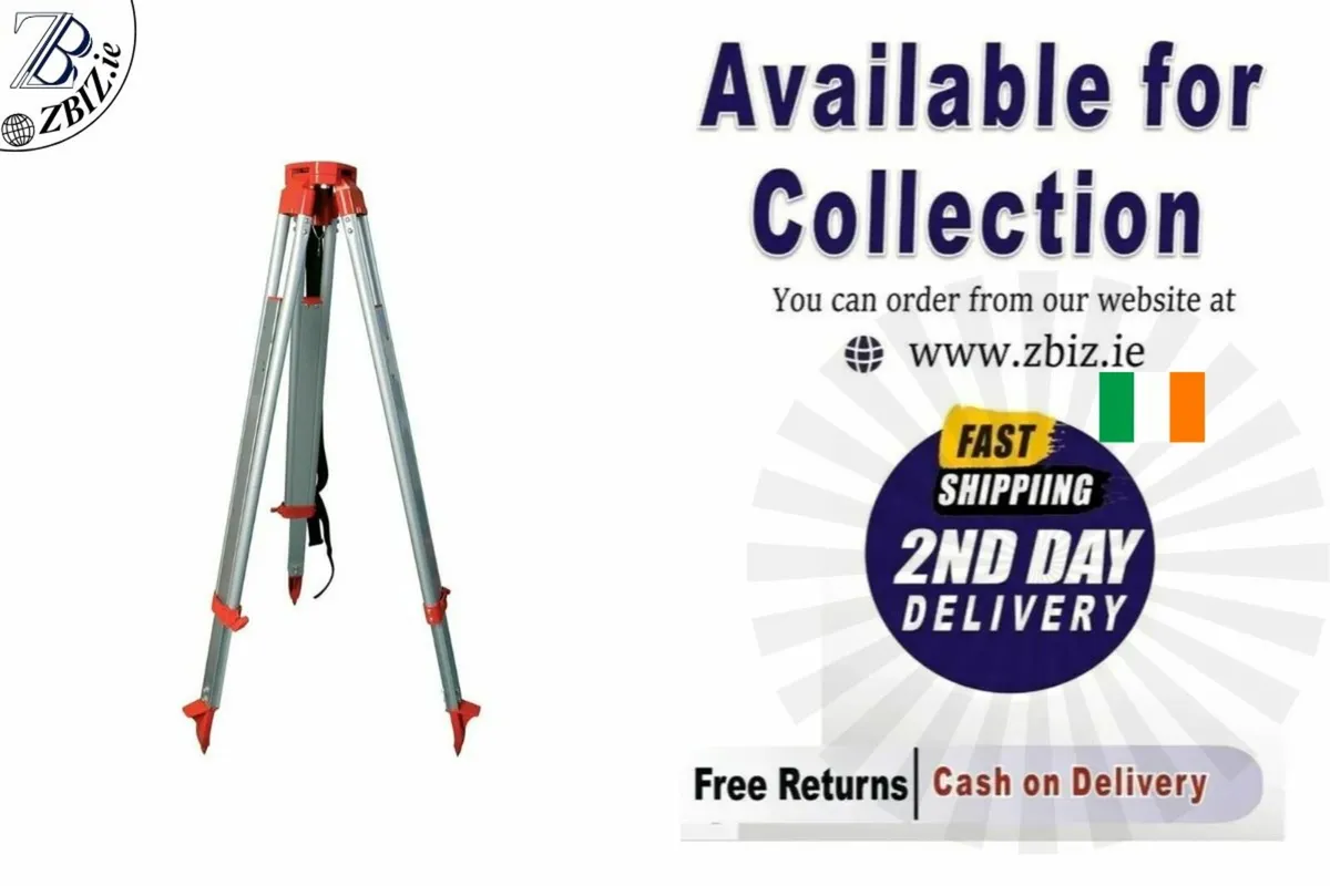 lightweight adjustable Tripod 1.6m Strong - Image 1