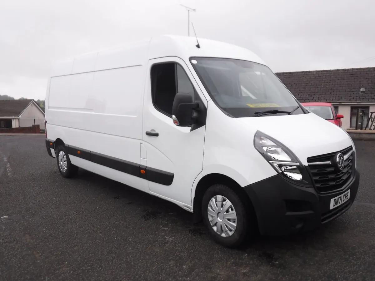 Vauxhall Movano 2021 mwb high roof panel van . - Image 1