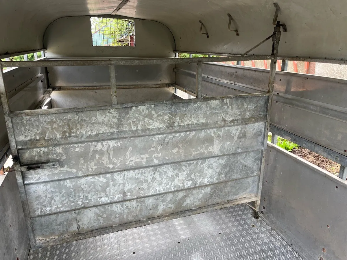 2004 Nugent livestock trailer 6 wheeler - Image 4