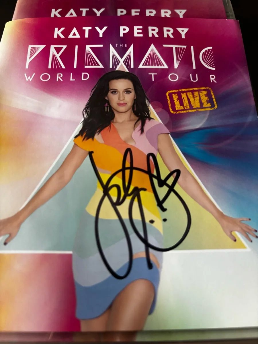 Signed Katy Perry DVD - Image 1
