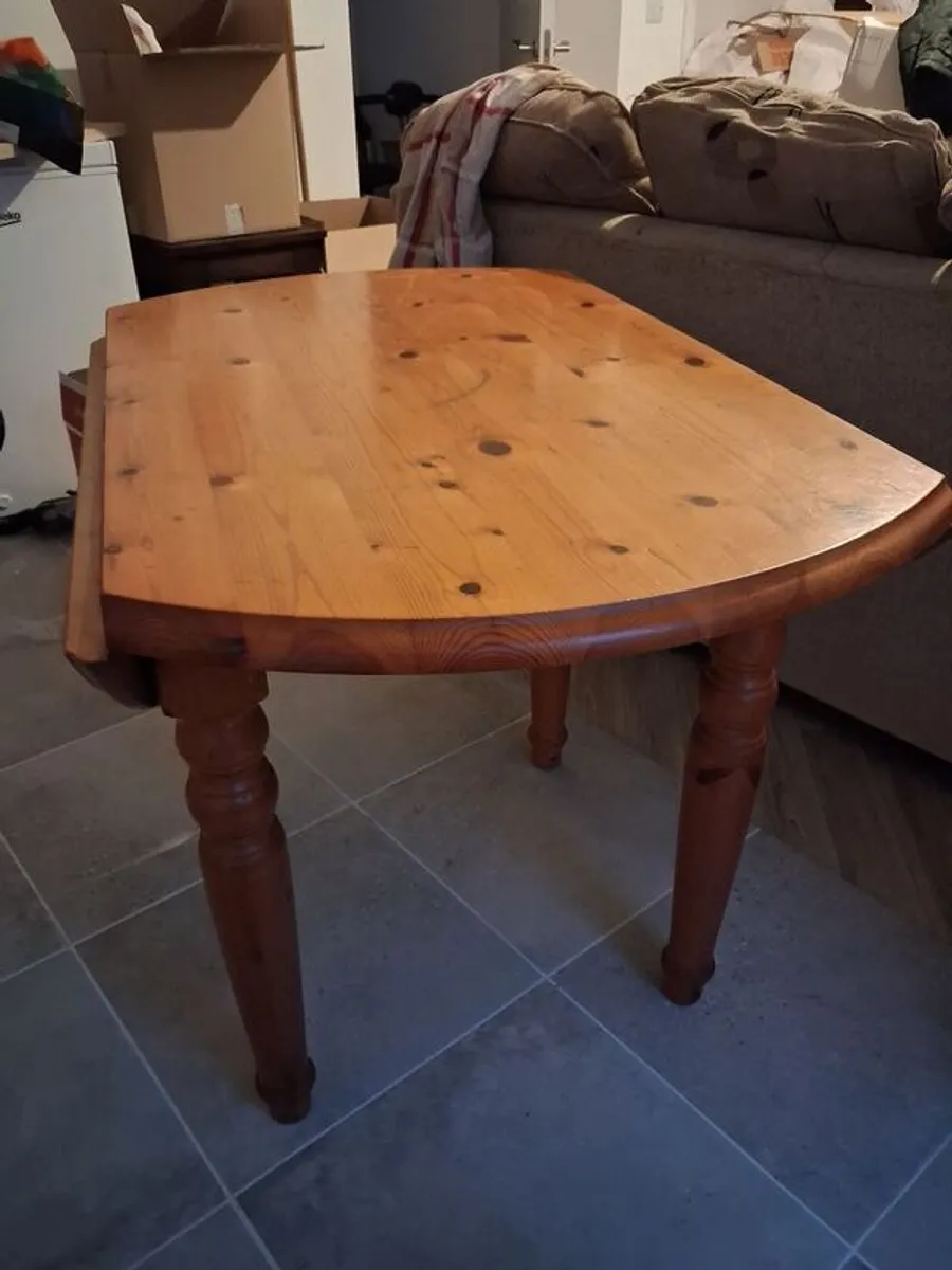 Round Drop Leaf Table - Image 3