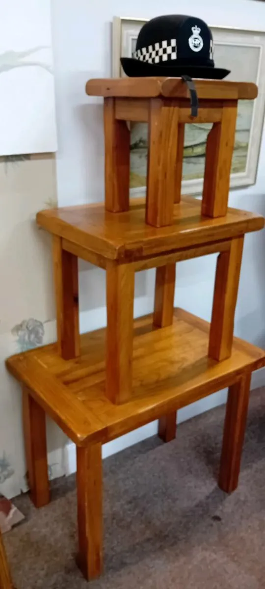 Hardwood Nest Of Tables