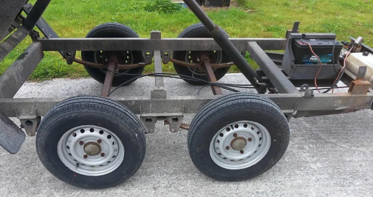 Ifor Williams 8x5 dropside tipper trailer - Image 4