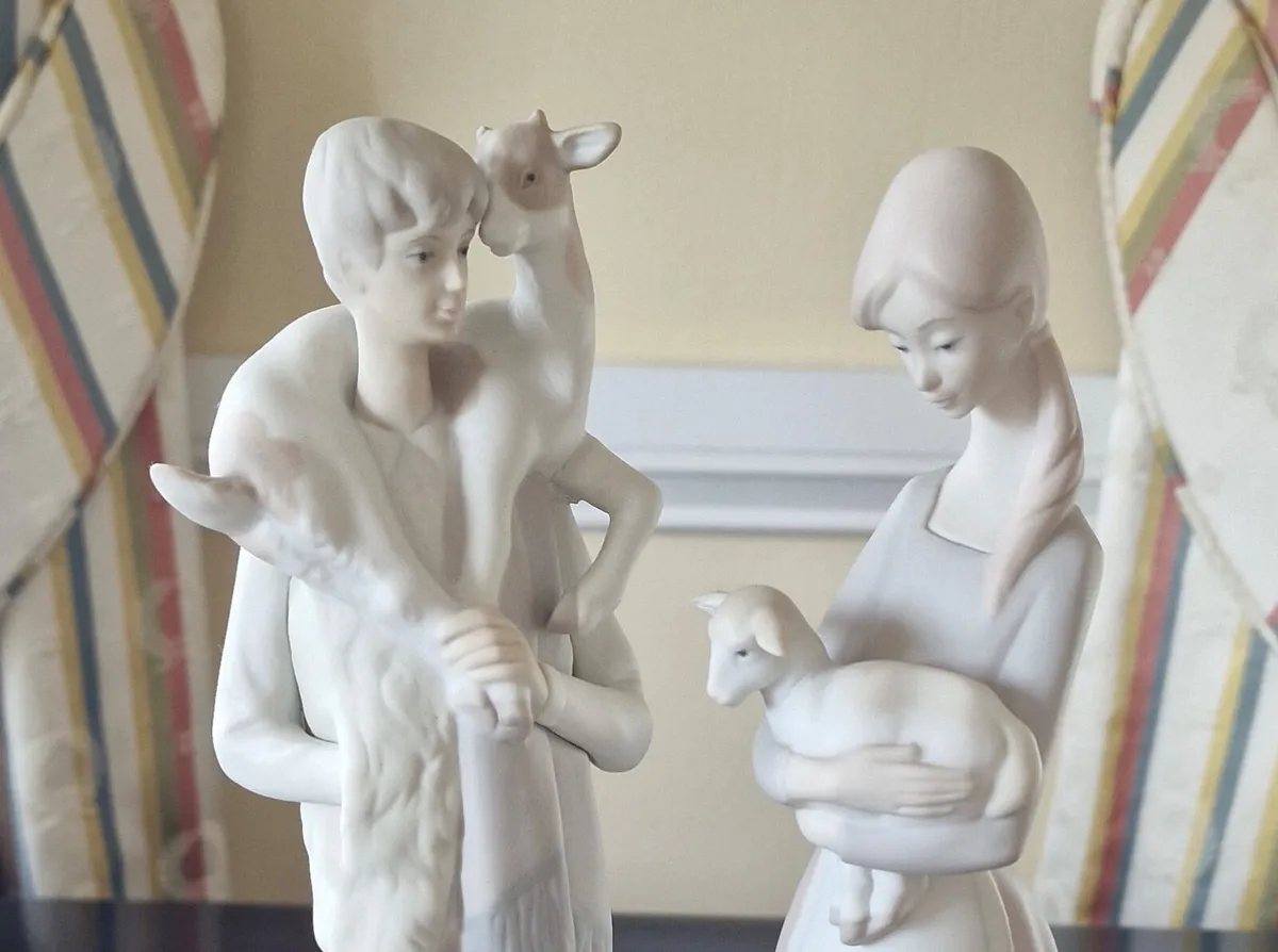 Lladro Porcelain   - “Pastoral Pair” - Image 1
