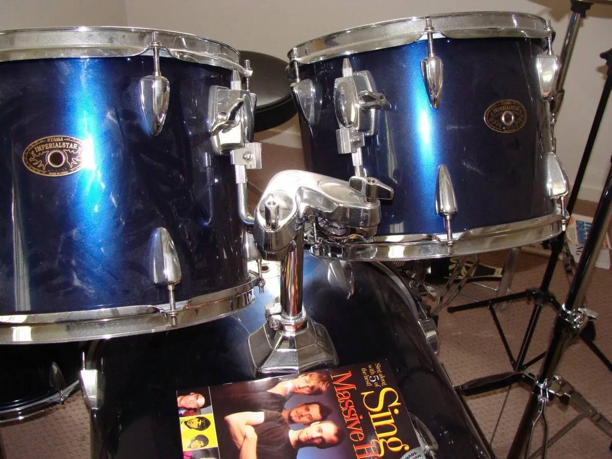 Tama Imperialstar 5 piece complete Drumset - Image 4