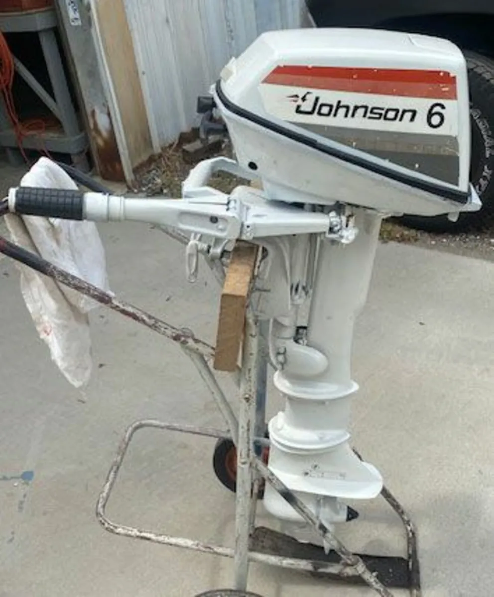Johnson 6hp Seahorse outboard engine - Image 1