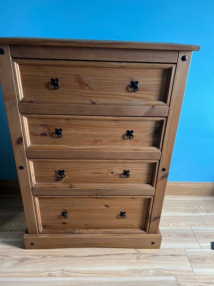 Corona Mexican Pine Chest of Drawers - Image 1