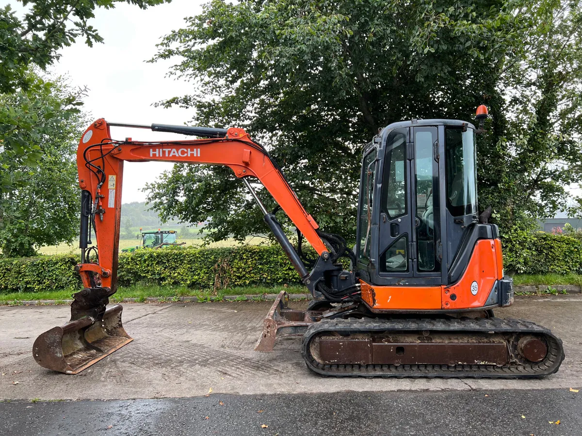 Hitachi ZX52U-3 Excavator - Image 1