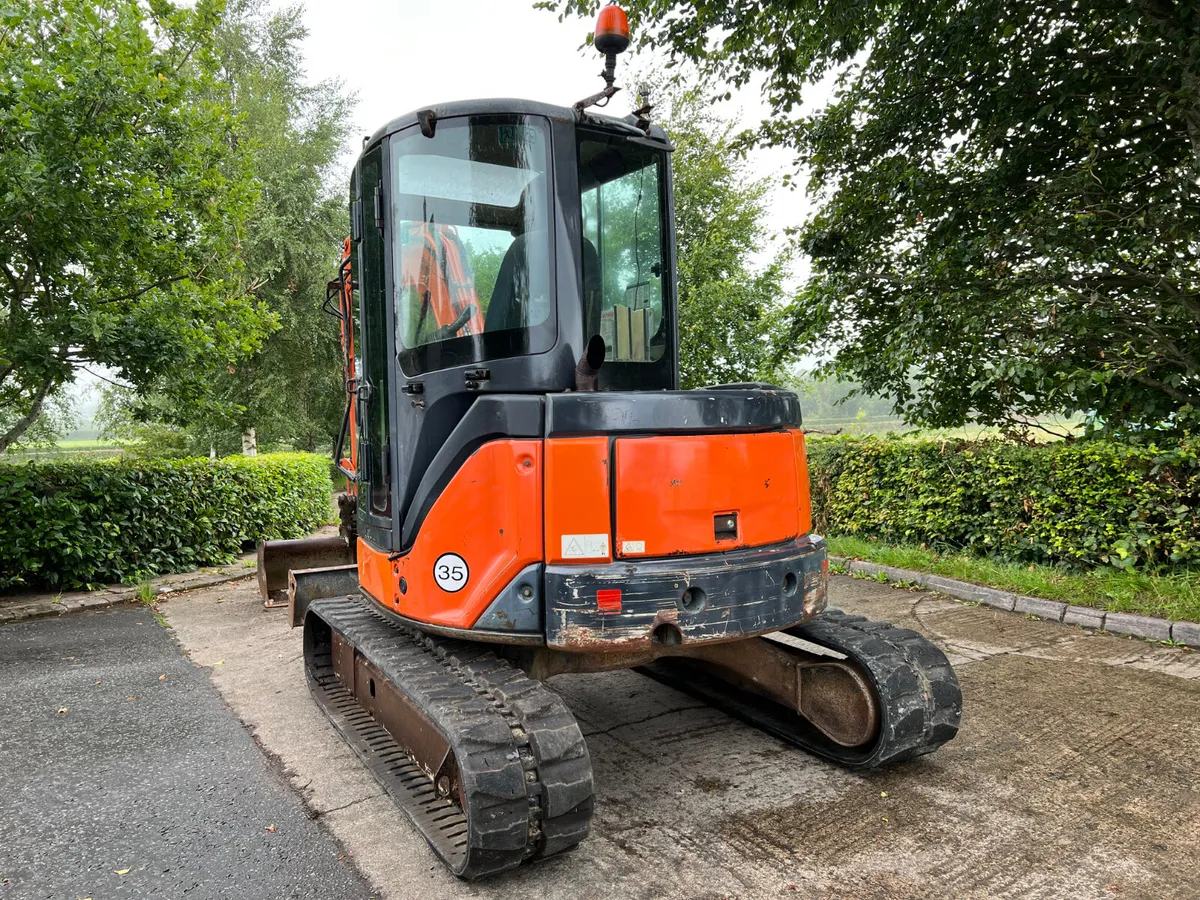 Hitachi ZX52U-3 Excavator - Image 3