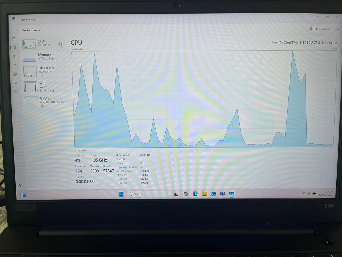 Laptop Lenovo ThinkPad 20KS007EUK Intel Core i3 - Image 3