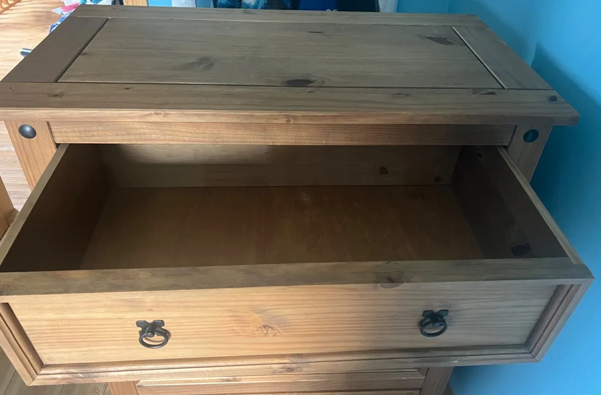 Corona Mexican Pine Chest of Drawers - Image 2