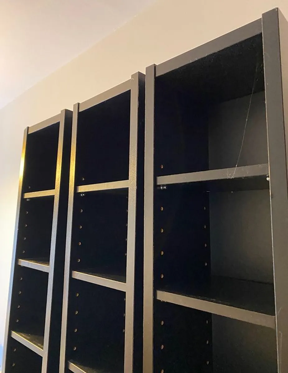 Wooden CD racks x3 - Image 2