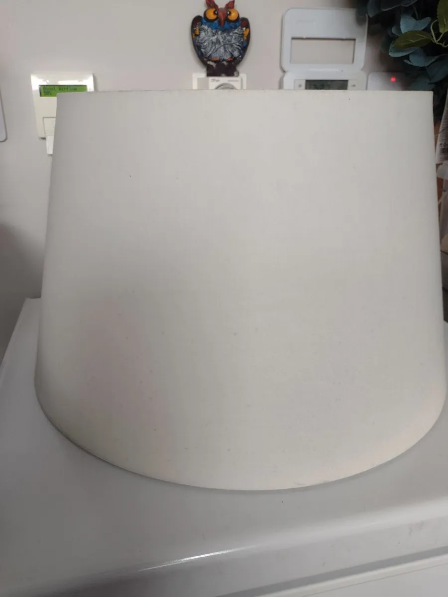 Ex large off white lamp/ceiling shade - Image 2