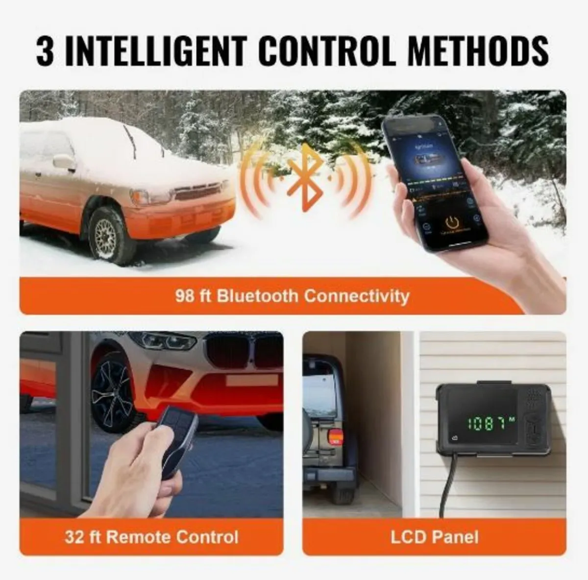 Diesel Air Heater 12V 8KW Bluetooth - Image 3