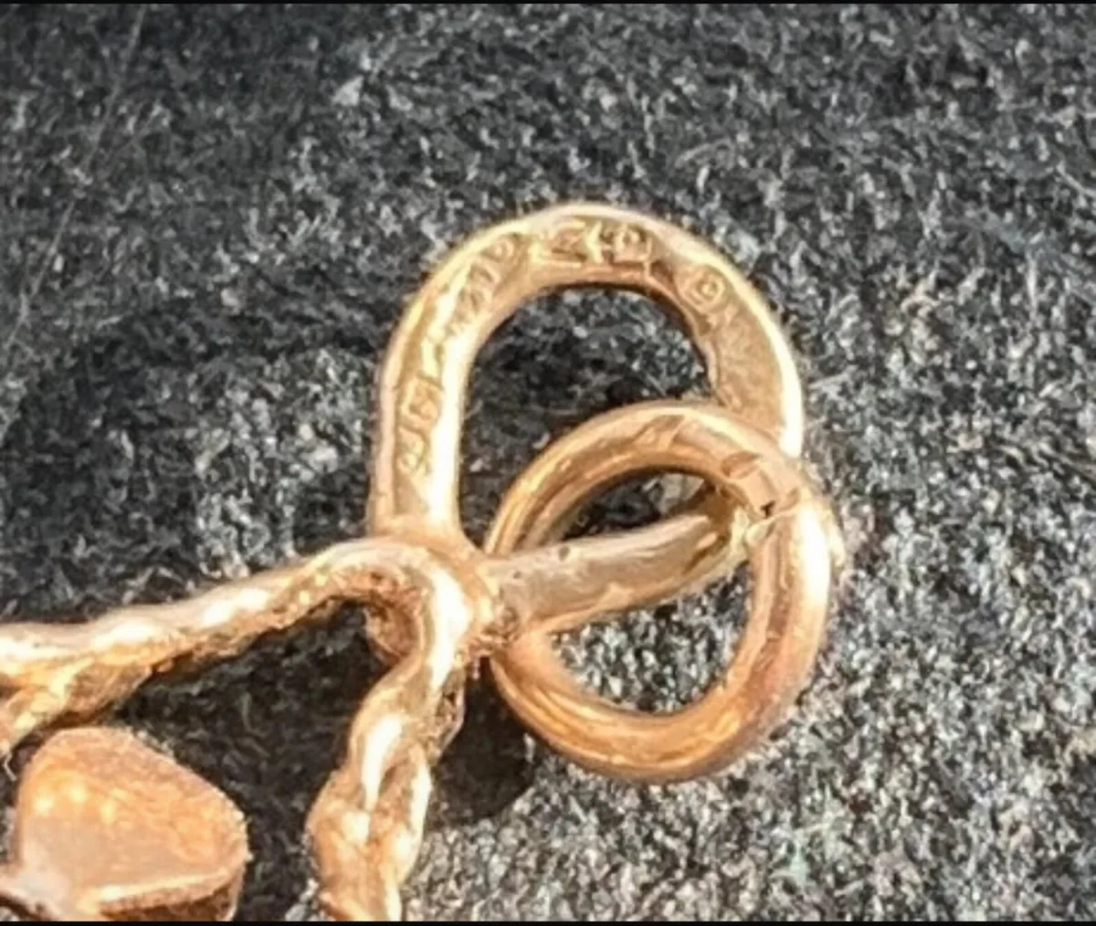 Vintage 9ct Gold amethyst fob - Image 2