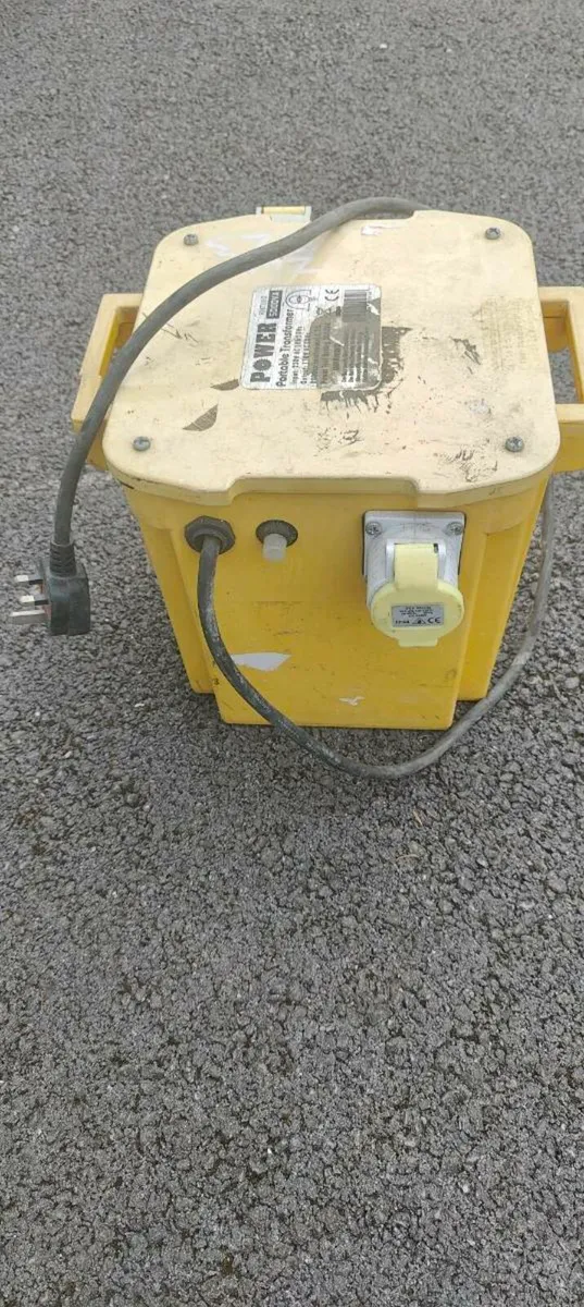2 x 5kVA 110v Site Transformers - Image 2