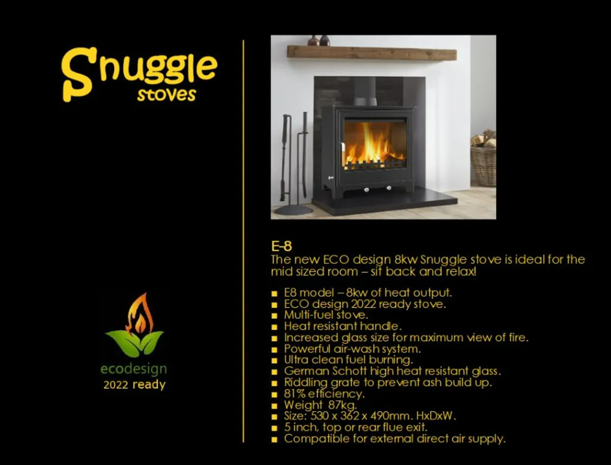 Stove 8kw New - Image 2