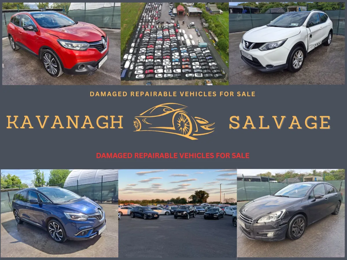 Ireland's LARGEST STOCK Of Damaged Repairable Cars - Image 2