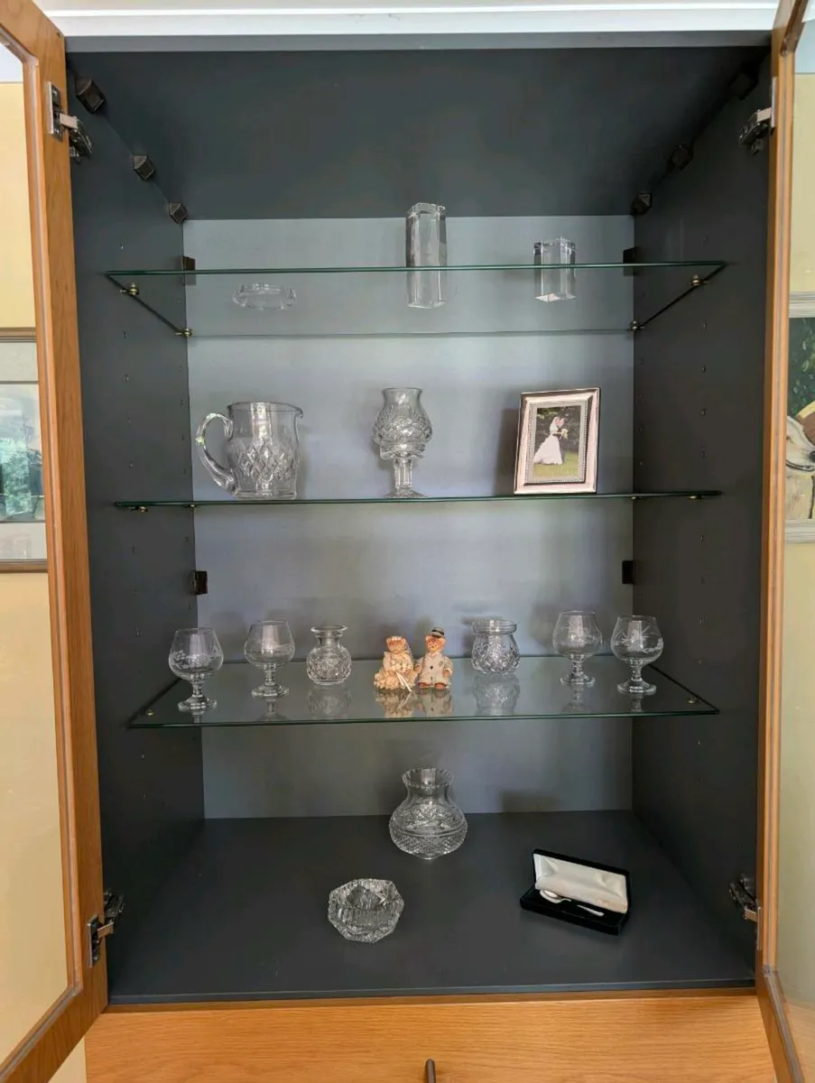 Custom made display cabinet with drawers - Image 3