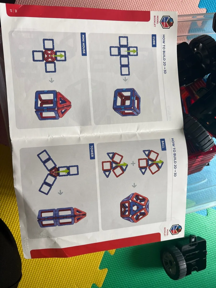 Kids magnet toys Magformers police and rescue - Image 4