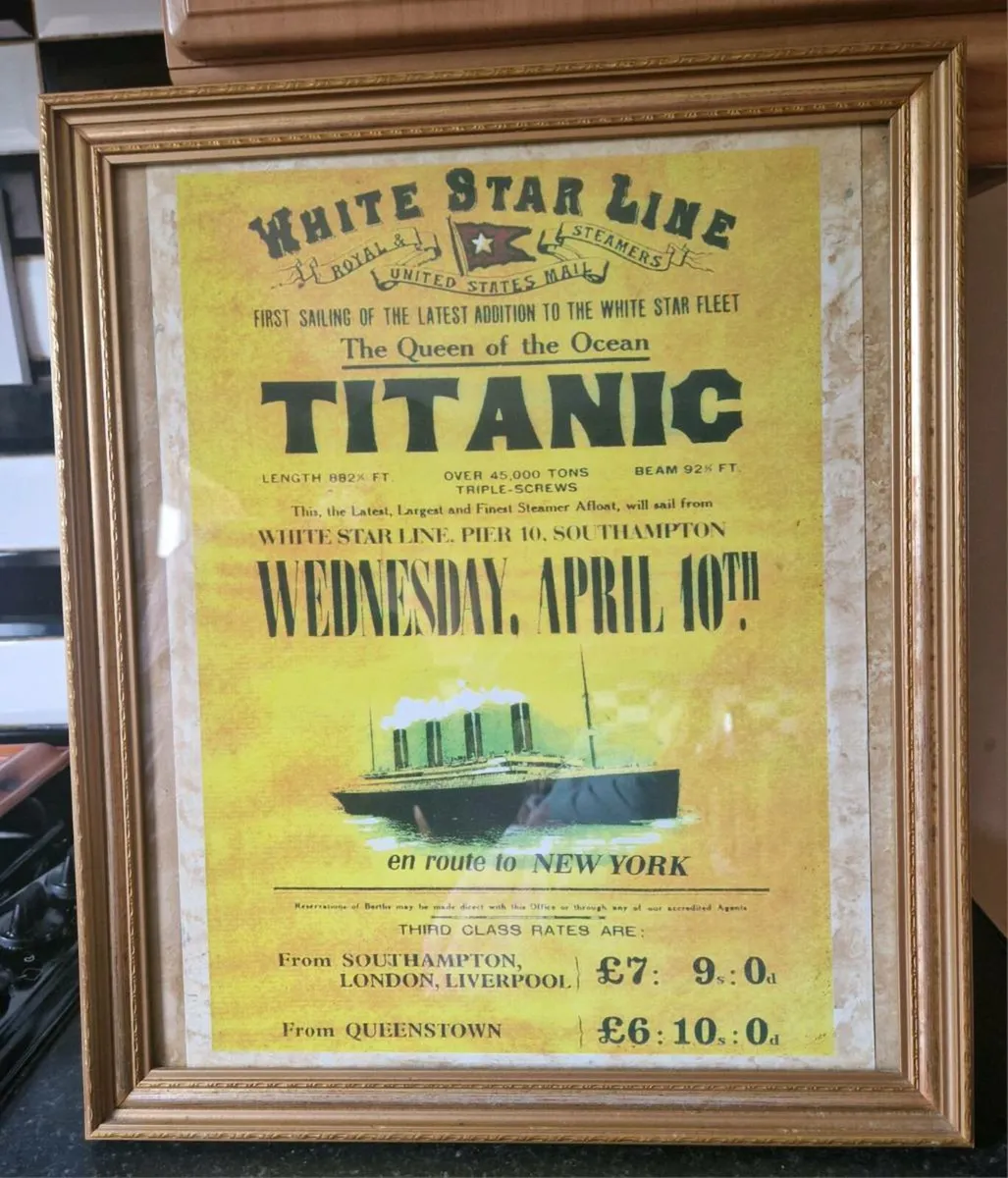Rare Collectible Titanic Picture