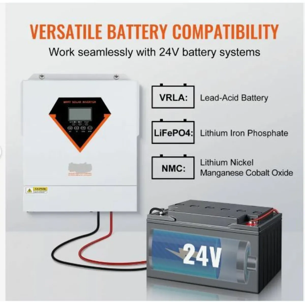 Hybrid Solar Inverter Charger 3500W 230V - Image 4