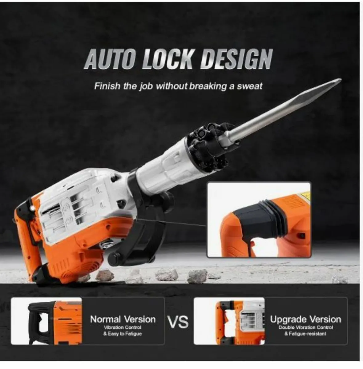 Demolition Jack Hammer Concrete Breaker 3500W - Image 1