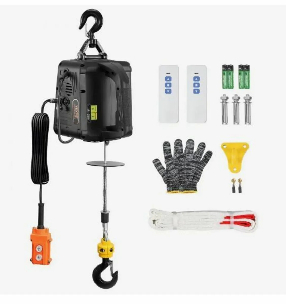 3-in-1 Portable Electric Hoist Winch - Image 1
