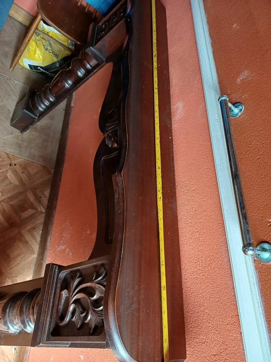 Fire surround / ornate Timber - Image 2