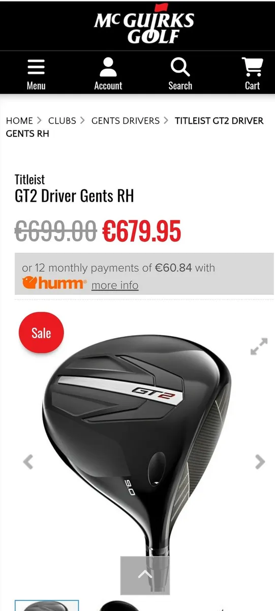 Titleist GT2 Driver. Brand New. - Image 2