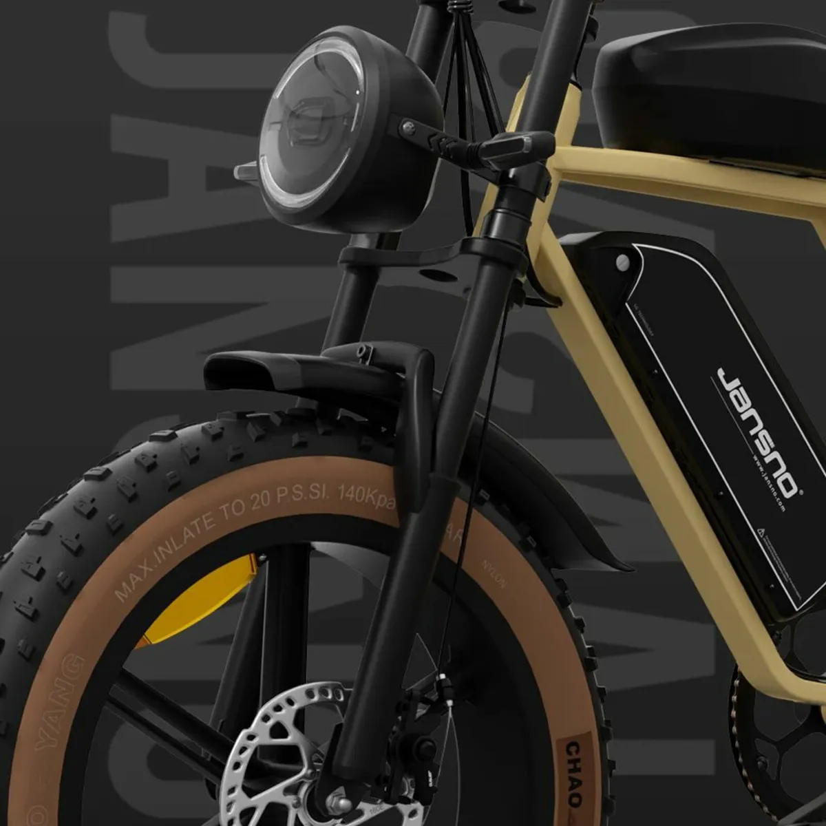 (SALE) JANSNO X70 Off Road Electric Bike - Image 4