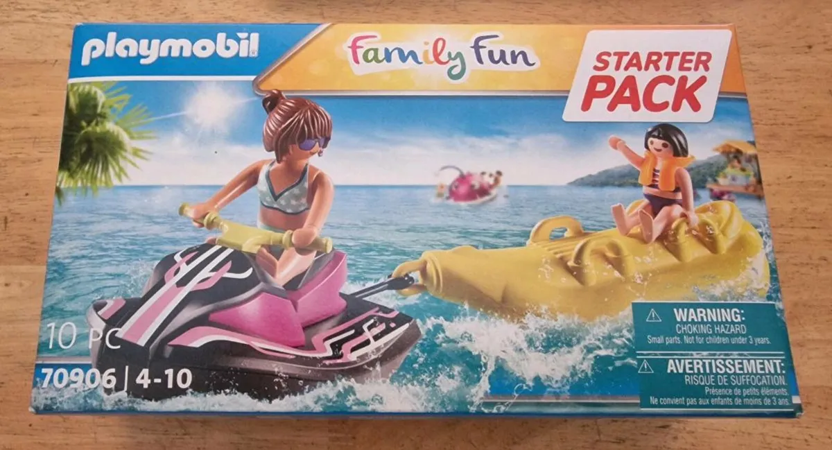 Playmobil 70906 FamilyFun Jet Ski With Banana Boat - Image 1