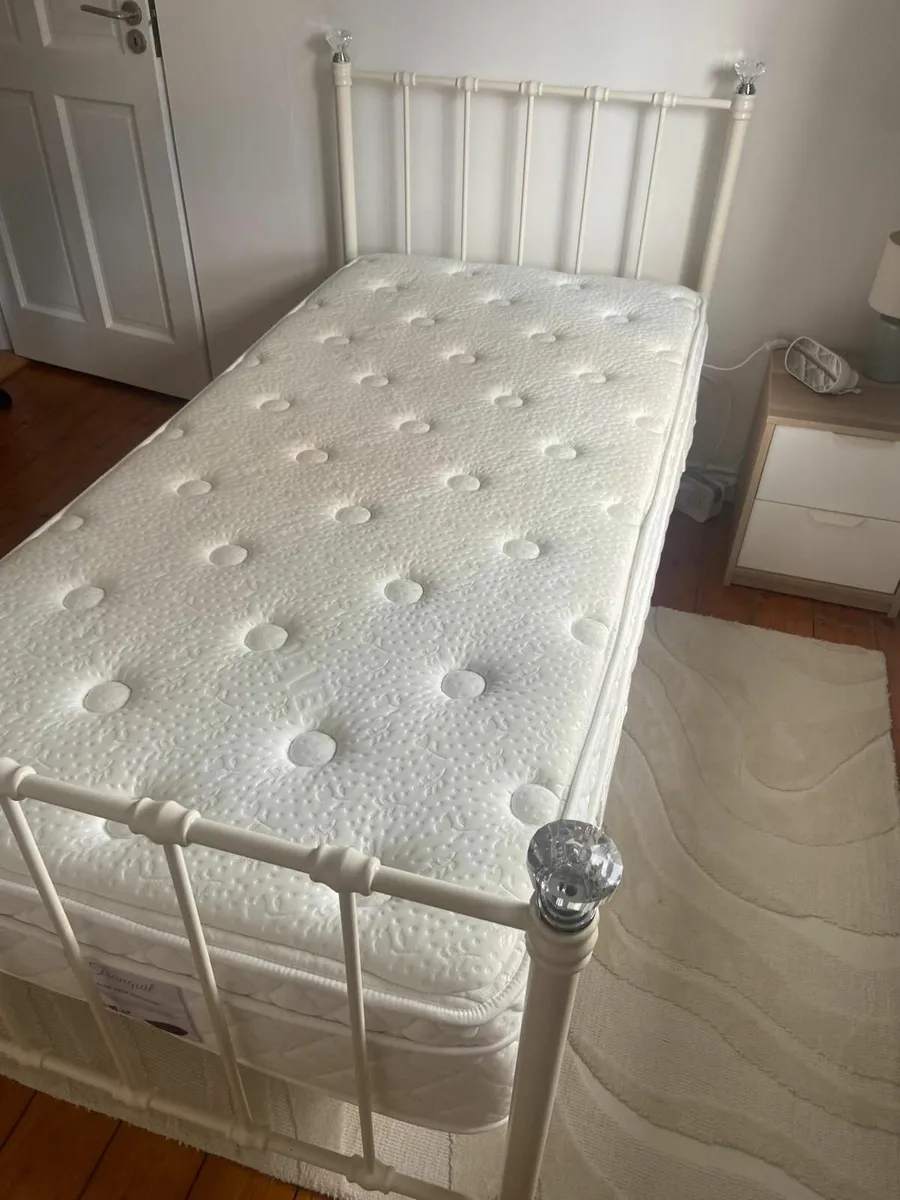 Next Single Bed Frame with Mattress - Image 3