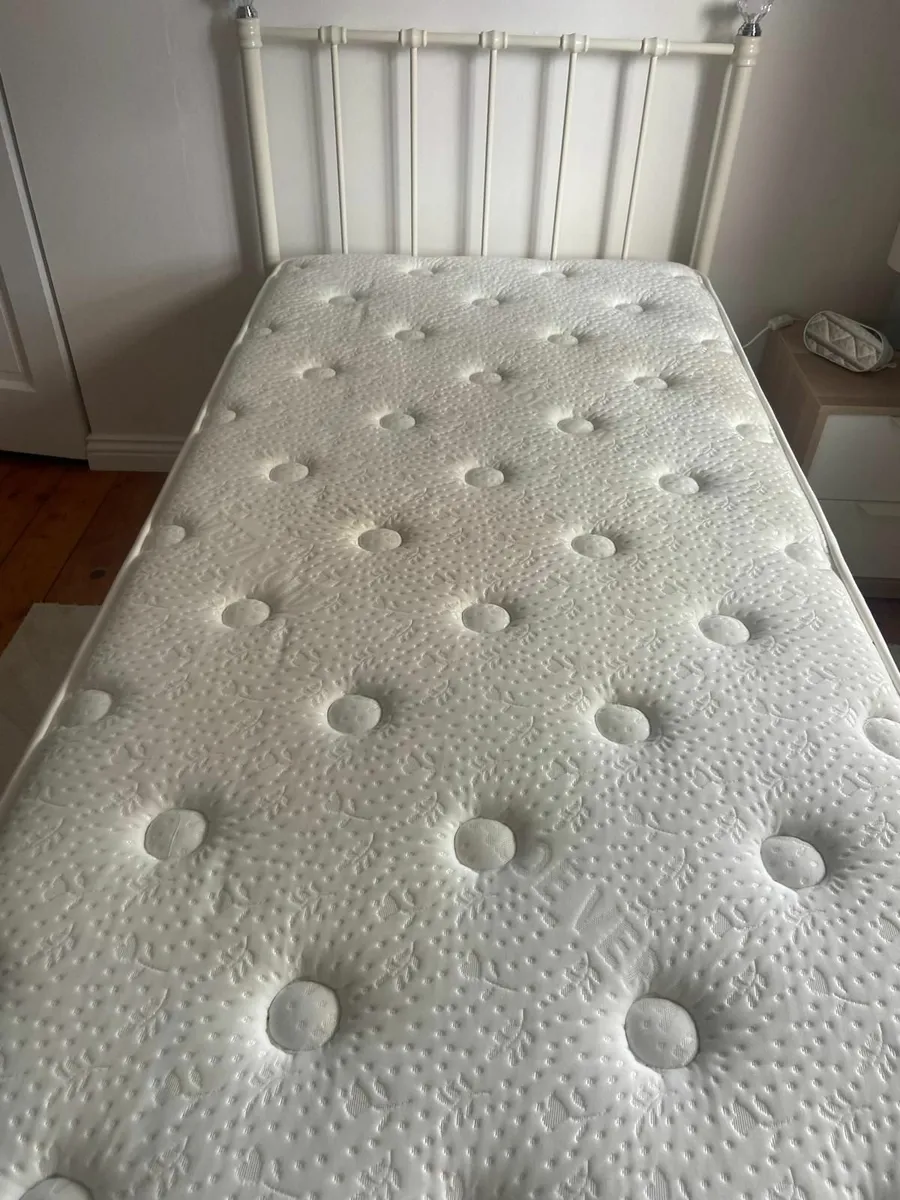 Next Single Bed Frame with Mattress - Image 4