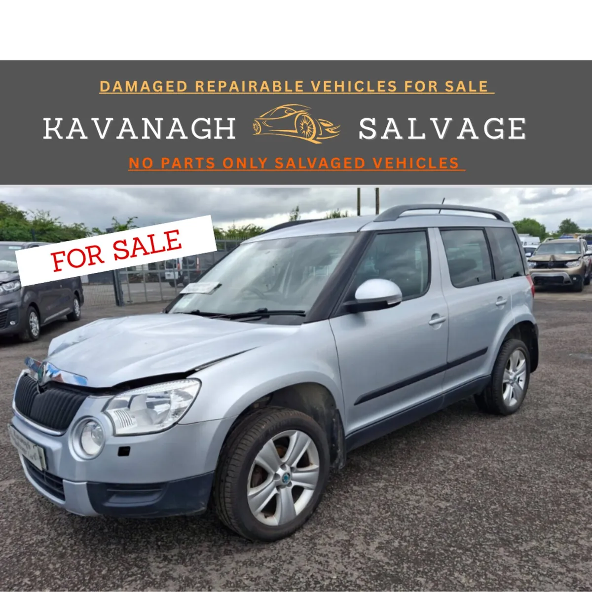 *2011 Skoda Yeti 1.4L TSI light damage - Image 1