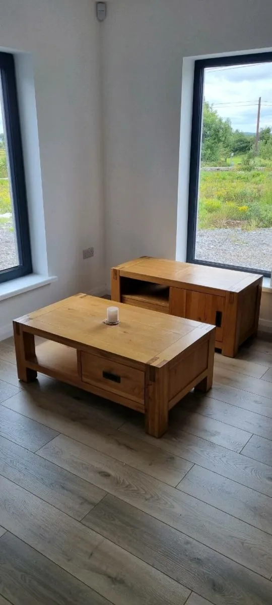 Matching Coffee Table & TV Unit - Image 1