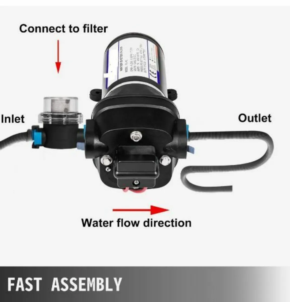 Water Pressure Diaphragm Pump - Image 4