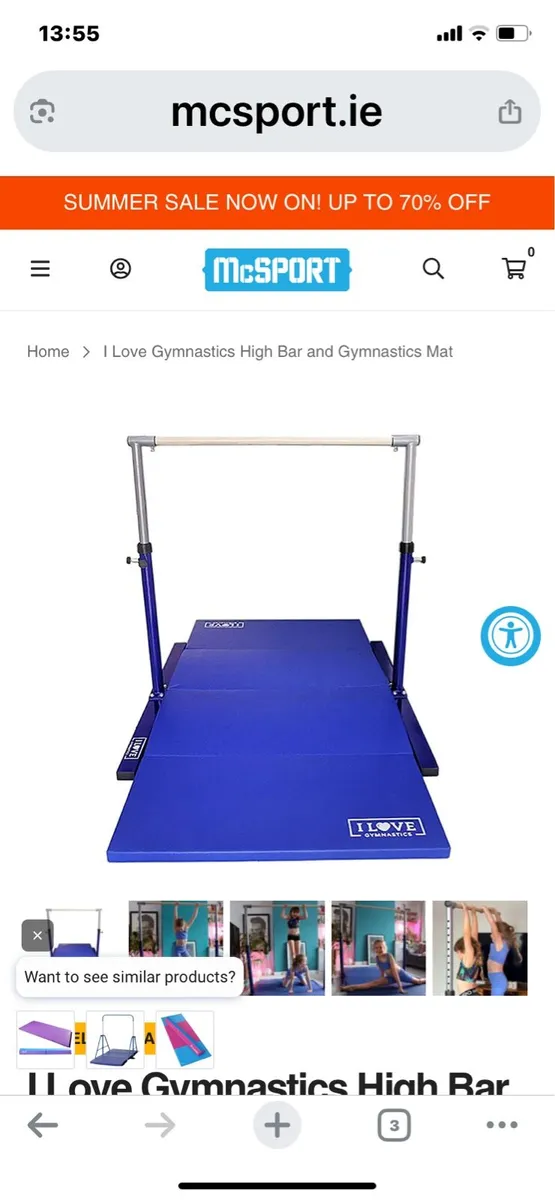 Gymnastics Bar - Image 2