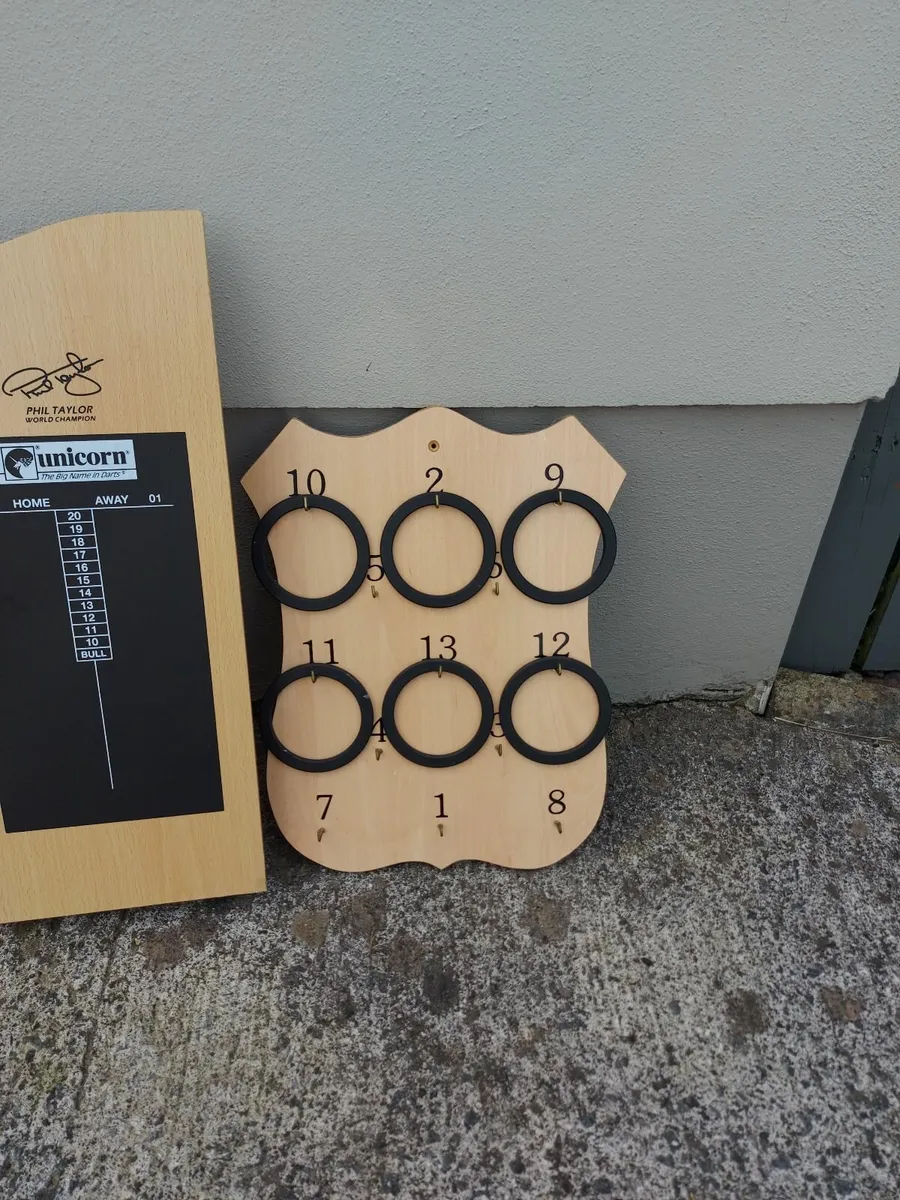 Darts and ring boards - Image 3