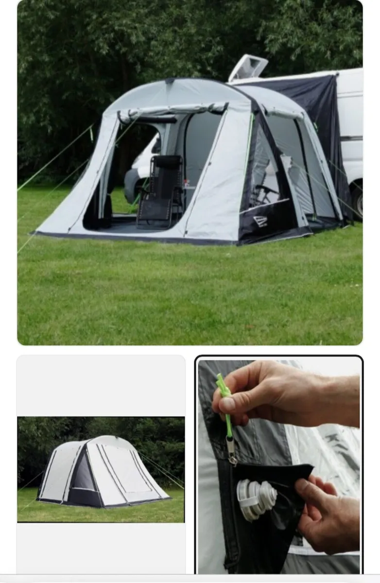 Streetwize Gemini 320 Driveaway Air Awning - Image 3