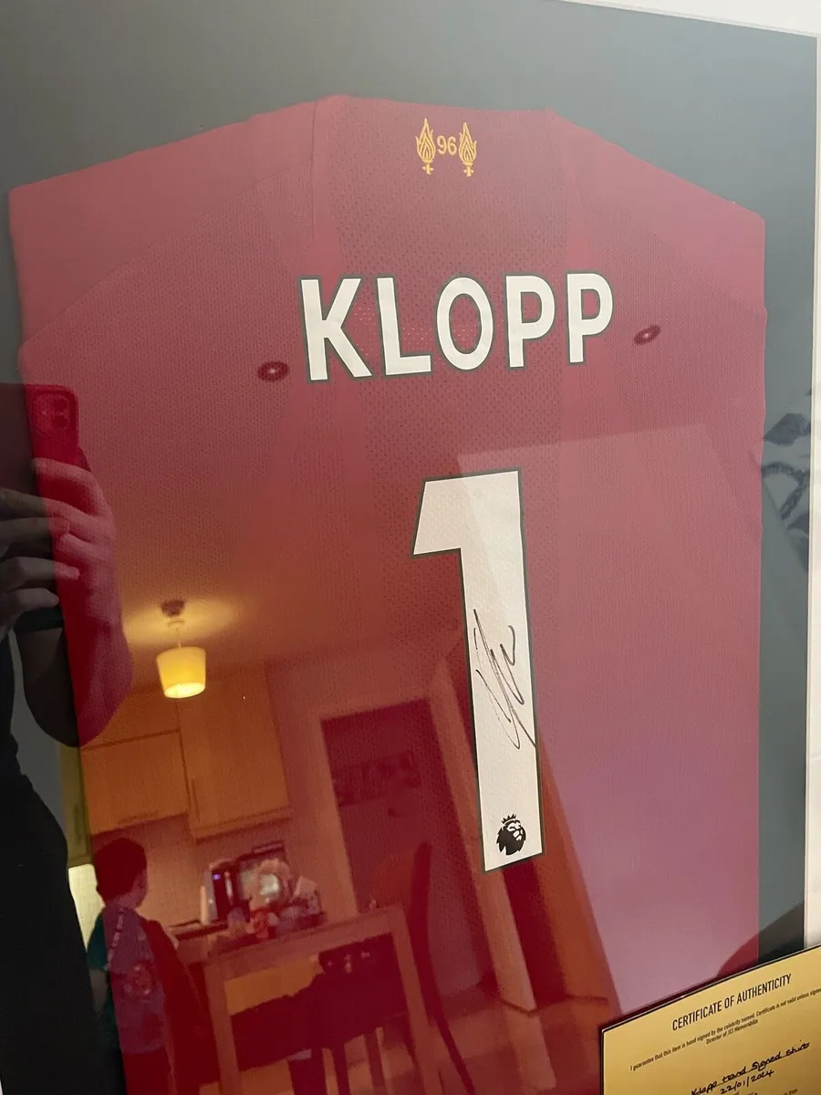 Jurgen Klopp signed jersey - Image 3