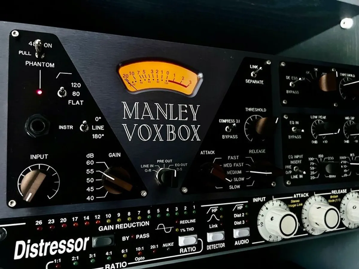 Manley Labs VOXBOX Tube Channel Strip 2010s - Purple - Image 4