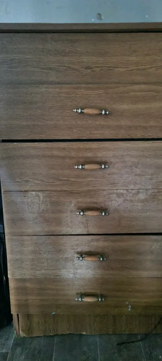 Solid Pine TV Cabinet,  chest of drawers &:rocking - Image 2