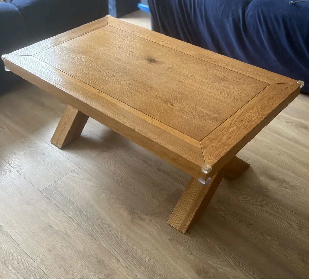 Solid Oak Coffee Table - Image 1