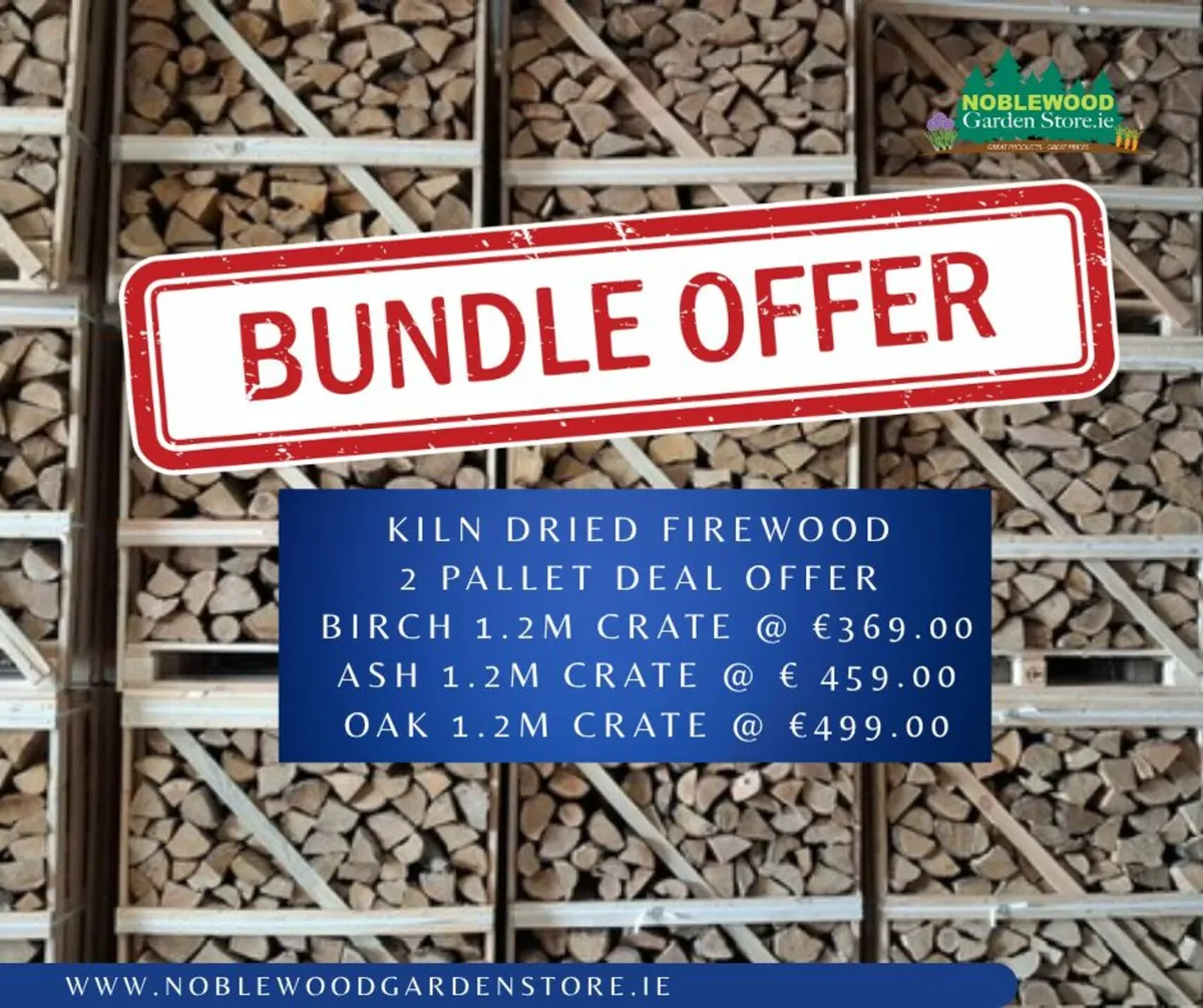 Firewood - Stock up Now with 2 Pallet Deal - Image 1