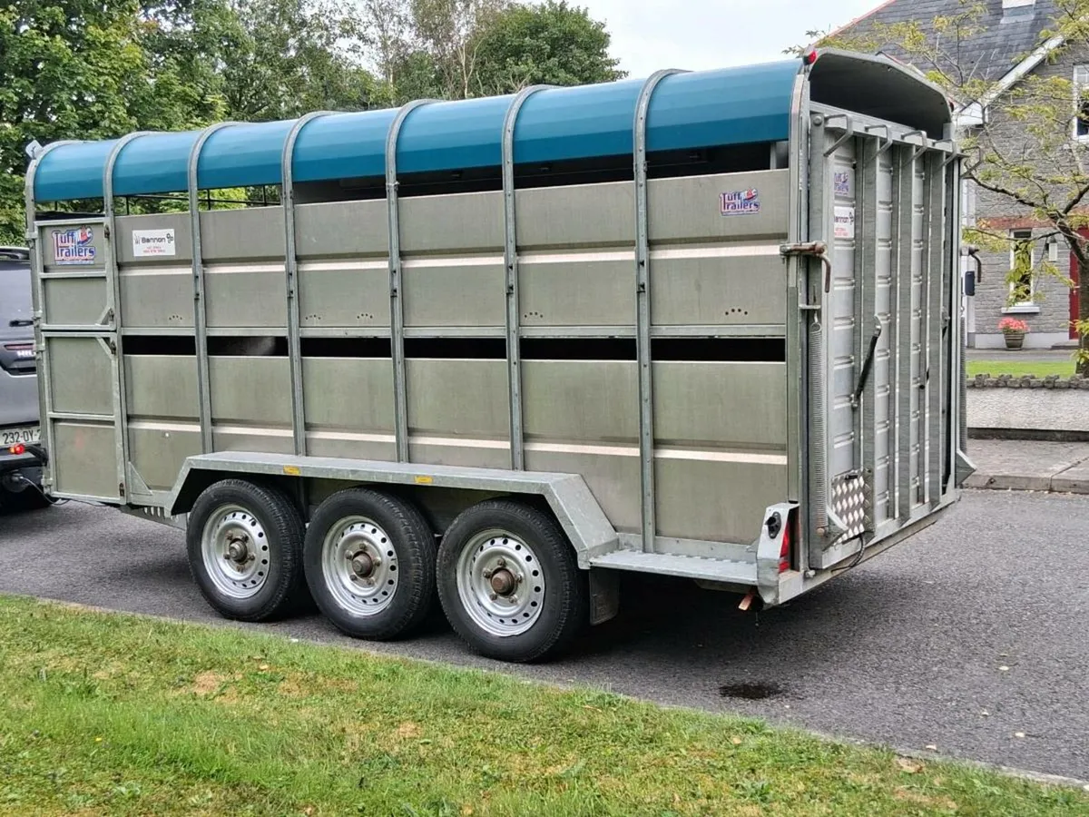 14 foot tuff mac sheep cow trailer - Image 2