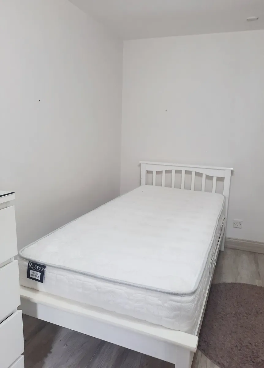 Single Bed & Mattress - Image 1