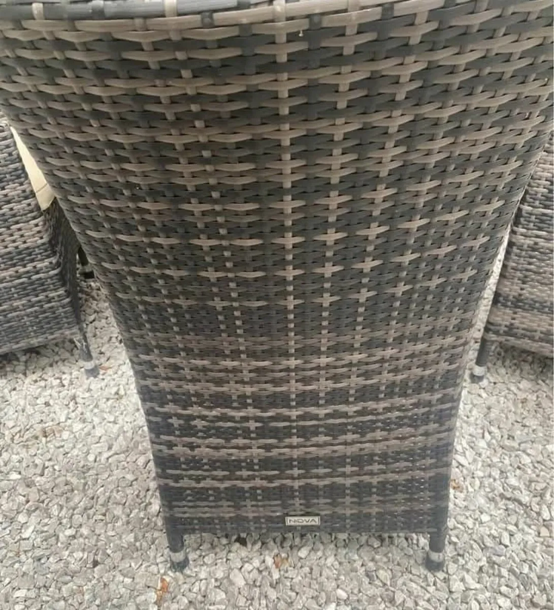 6 seaters rattan patio set - Image 4