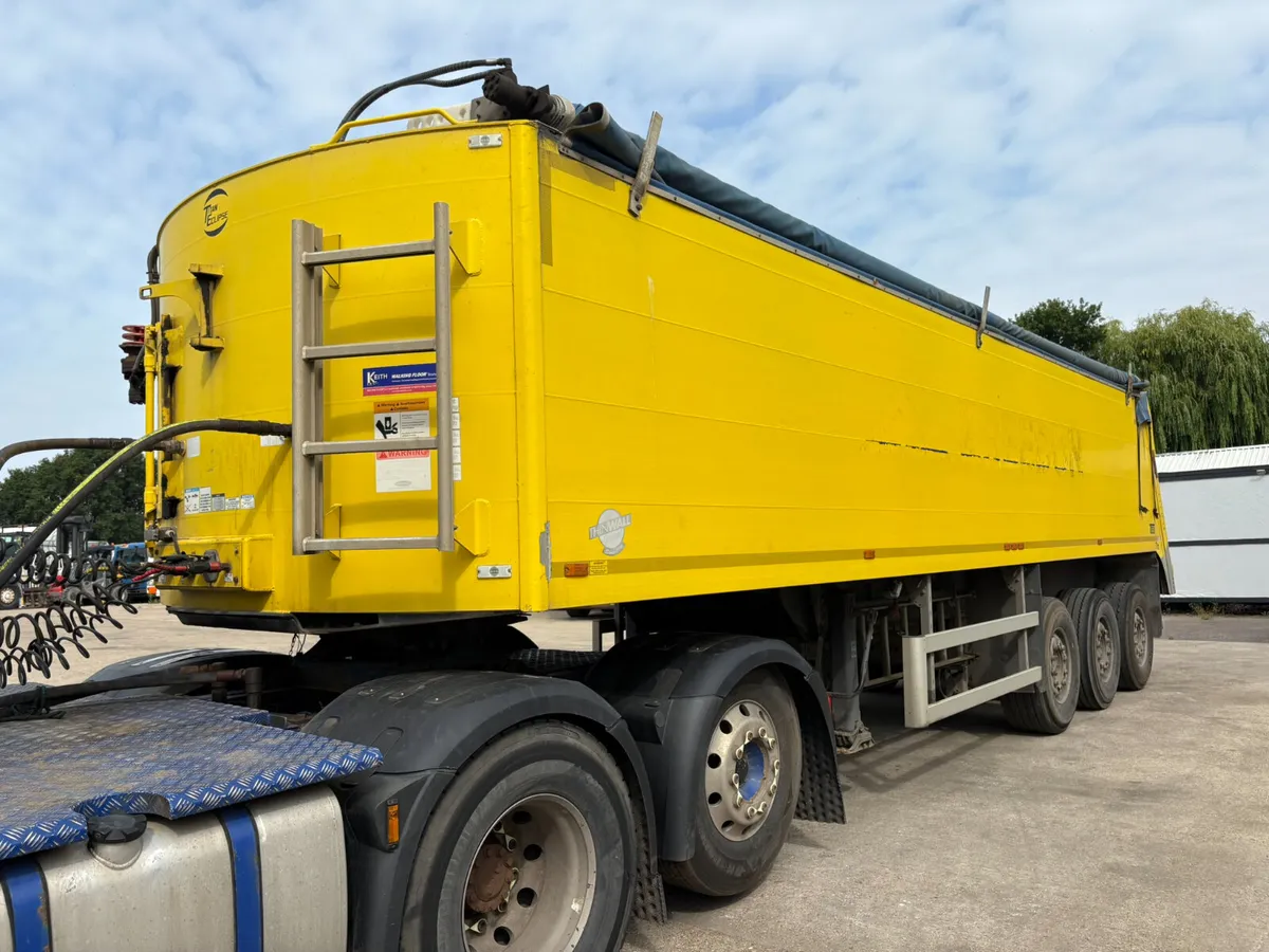 TITAN THIN WALL WALKING FLOOR ASPHALT TRAILER - Image 4