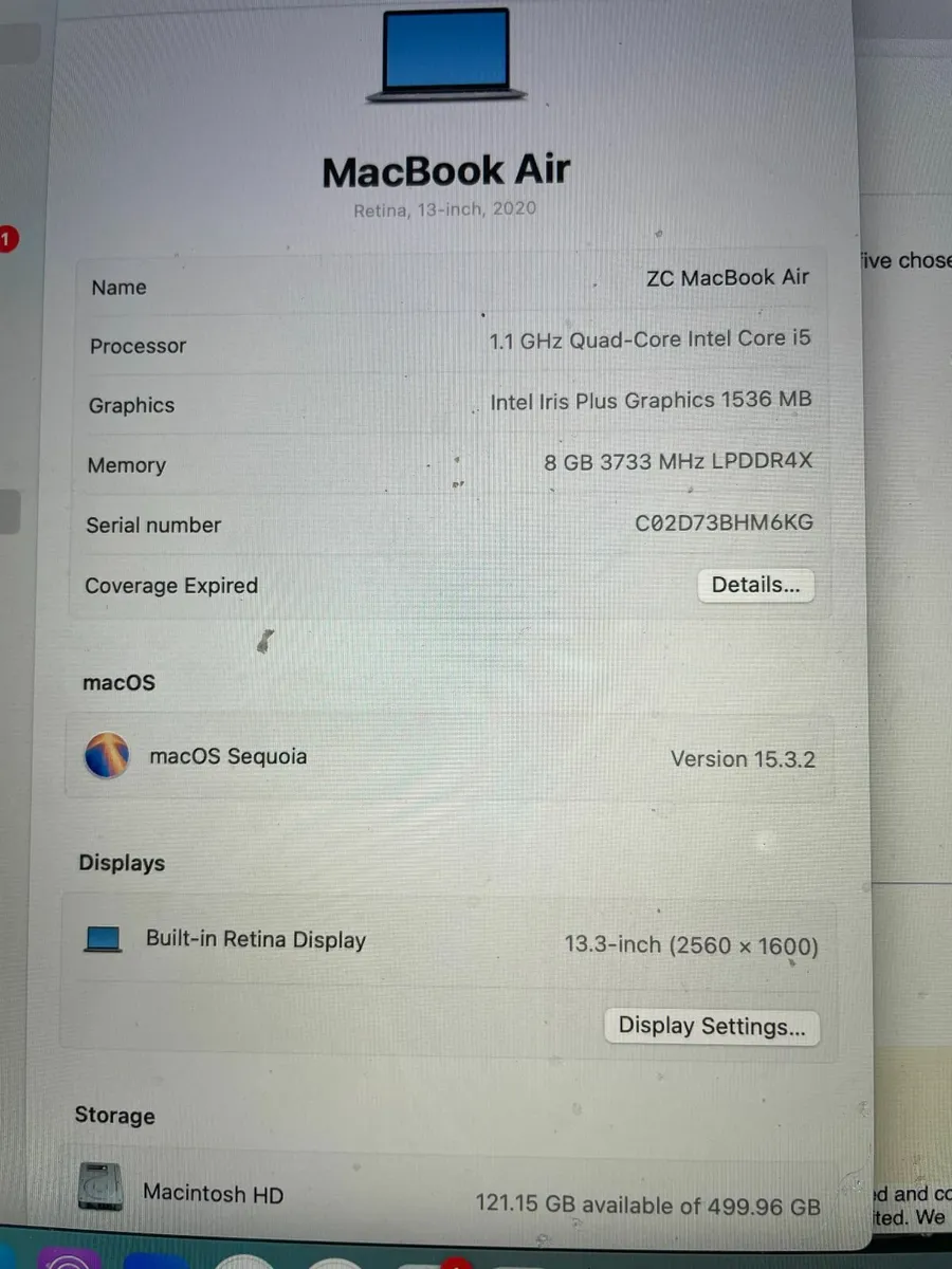 MacBook Air 13" 2019 (US Keybord) - Image 4